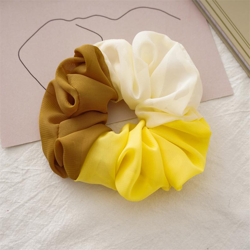 

Летняя новинка, радужная эластичная резинка, кольцо для волос для толстой кишки, женская веревка для волос, модное кольцо для волос, головной убор 06