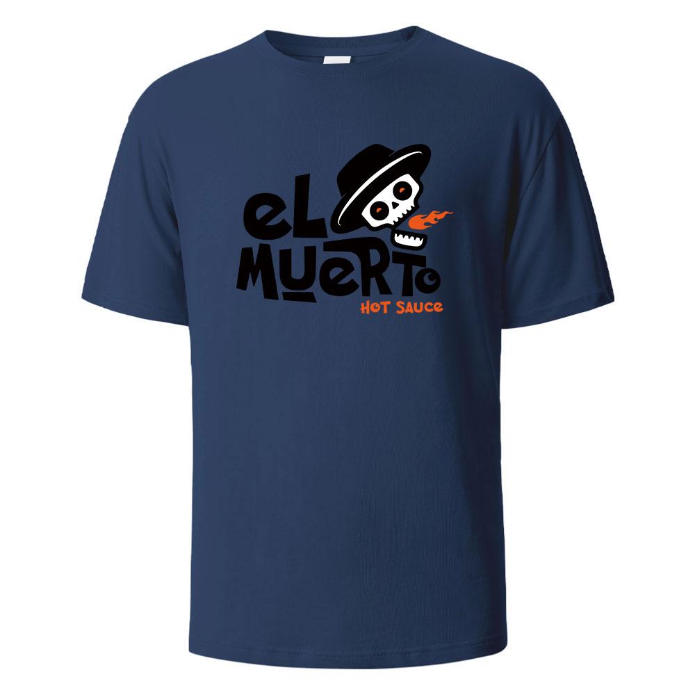 

Футболки унисекс из хлопка, забавные футболки с принтом черепа в стиле хип-хоп для мужчин, летние дышащие топы из 100% хлопка с круглым вырезом, свободные футболки, мужская одежда XXXL темно-синий