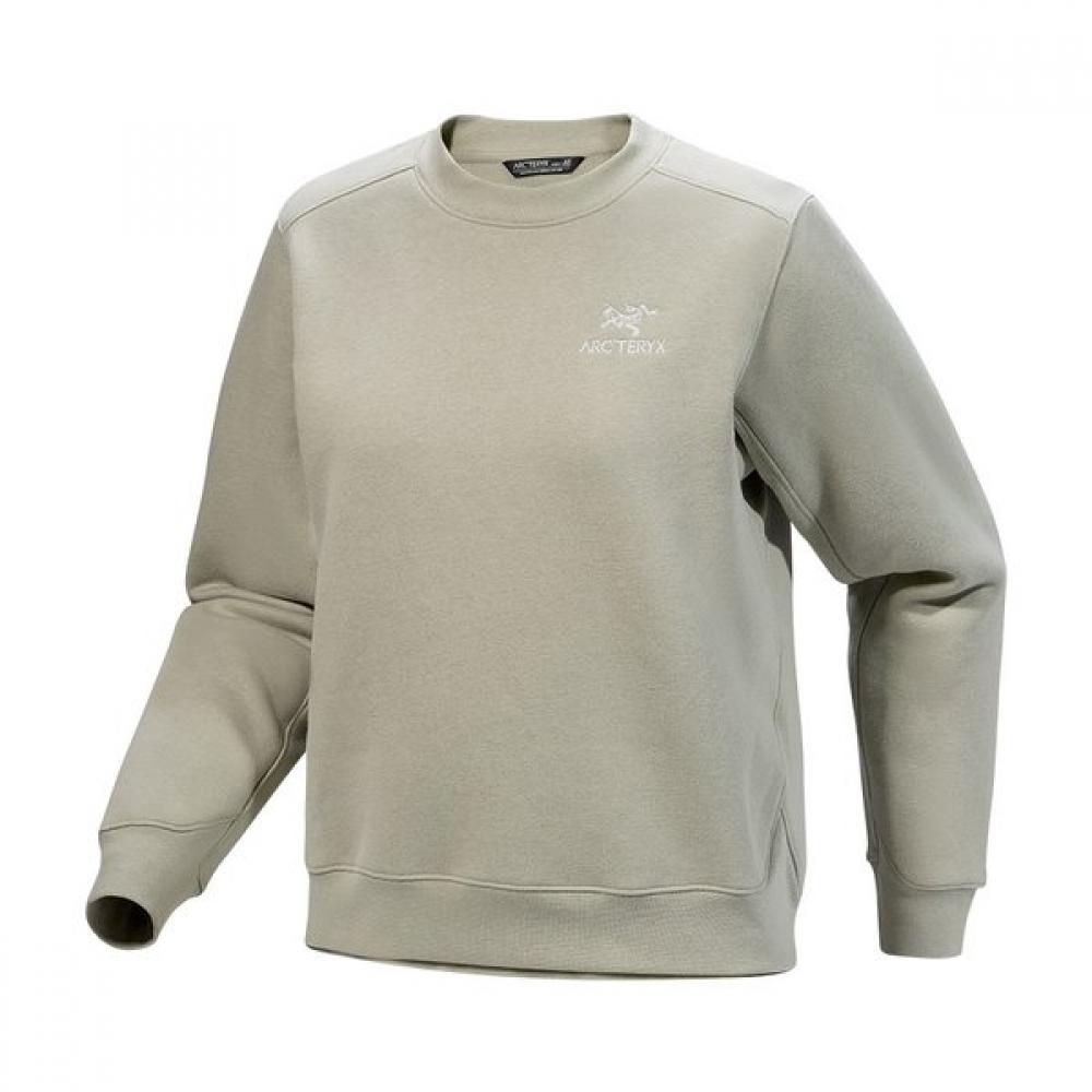 

Arcteryx Ss26 Emblem Fleece Crew Women Atqsw10260 ARCTIC SILK/S