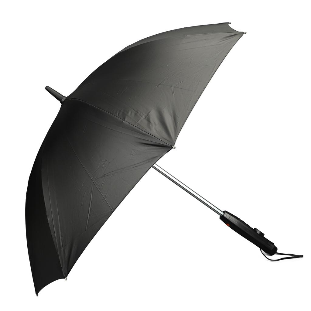 Sun Umbrella with Fan and Sprayer 8 Ribs Portable 3 in 1 UV Blocking Umbrella for Outdoor