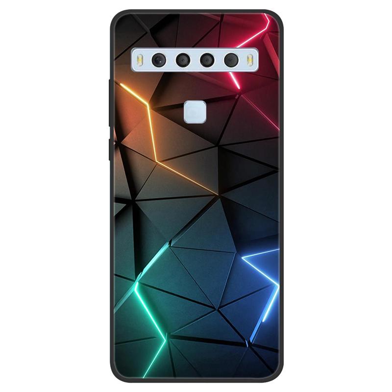 

Для чохла TCL 10L 10 Pro М яка силіконова задня кришка Для TCL 10L 10 Lite 5G UW 10Lite 10Pro 10 L Plus Чохол Coques Милий квітковий малюнок TCL 10 Pro