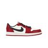 Air 1 Retro Low OG PS Chicago 2025 Chaussures pour Enfants Rouge Rouge Varsity Noir HQ6996-600