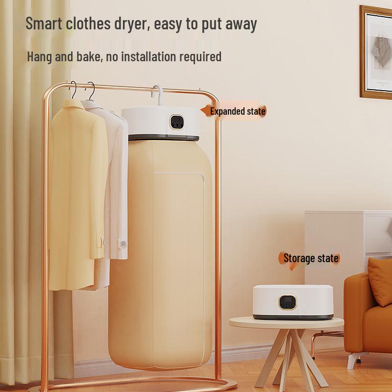 2025 Compact Foldable Clothes Dryer with Sterilization
