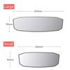 2 Size Big view Universal Car Mirror Interior Rearview Mirrors Auto Rear View Mirror Anti-glare Curved mirror Auto Accessories Interior Mirrors6