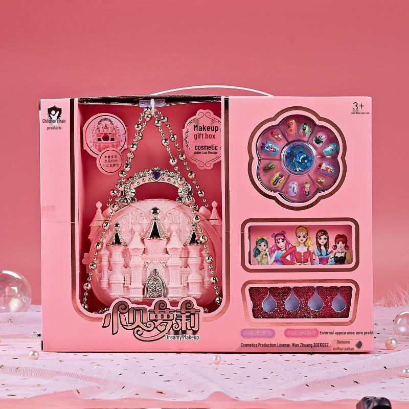 Kids' Makeup Set: Lipstick Toy for Girls Aged 3-6 – Pretend Play Kit