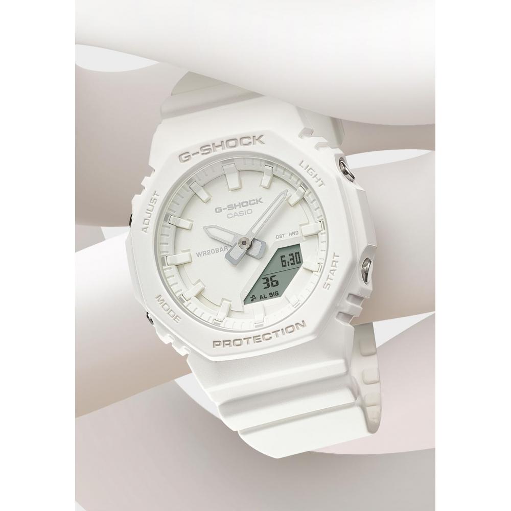 G-SHOCK [Casio] Hodinky Model střední velikosti Biomass plast GMA-P2100-7AJF Dámské Bílé