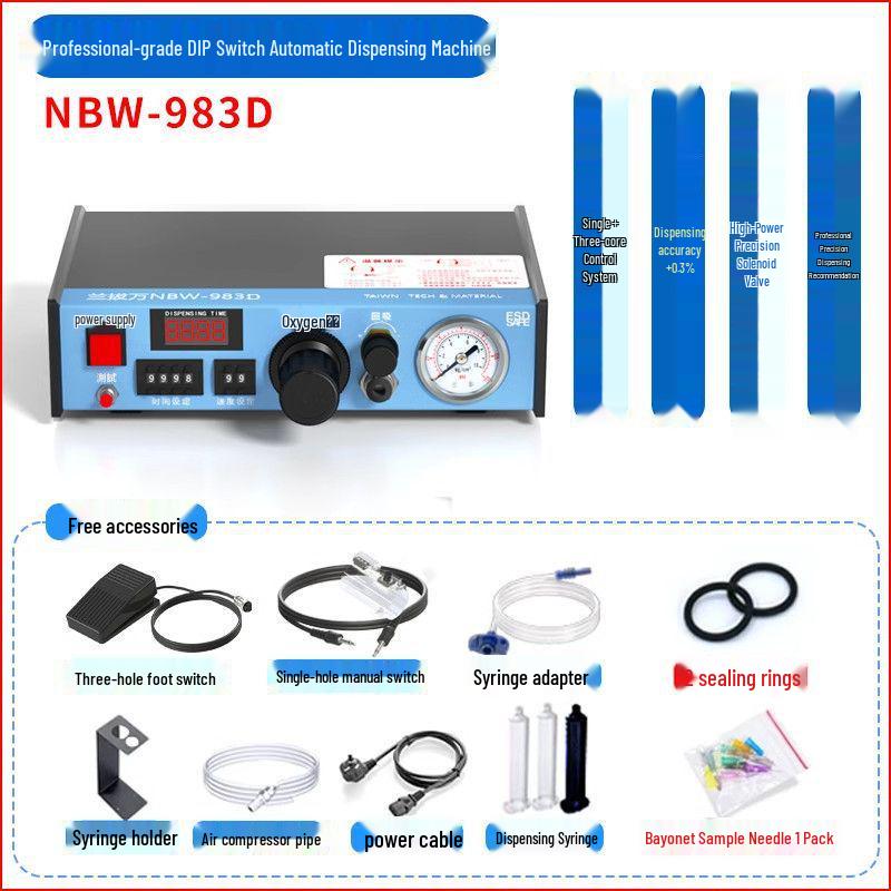 Automatic Potting & Drip Dispensing Machine with Manual Controller for UV Glue and Silicone