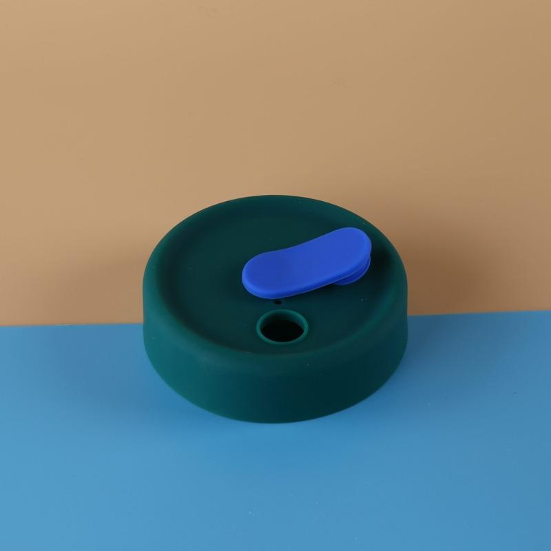 Double-hole Cover, Straw Silicone Cap, Buckle Silicone Cover, Cute, Cartoon, Dust-proof, Can Accommodate Large Straw
