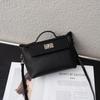 All-matching Retro Design Top-layer Cowhide 2026 Lock-up Fashionable Casual Commuting Portable One-shoulder Cross-body Bag
