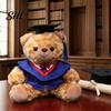 Personalized Graduation Teddy Bear Gifts 2026 for Her, Cute with Embroidered Gown Elegant Gift Bag Stuffed And Cap, Soft Plush Mascot College