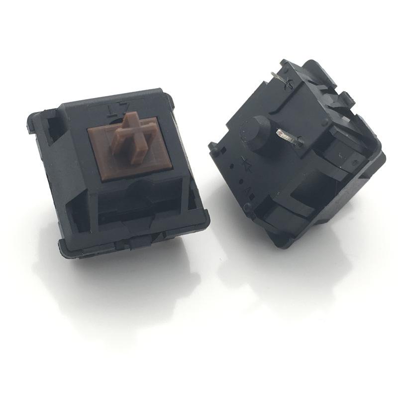 Three-Legged Mechanical Keyboard Switch: Dustproof Black, Red, Brown, Blue, Cross Key, Magnetic Options