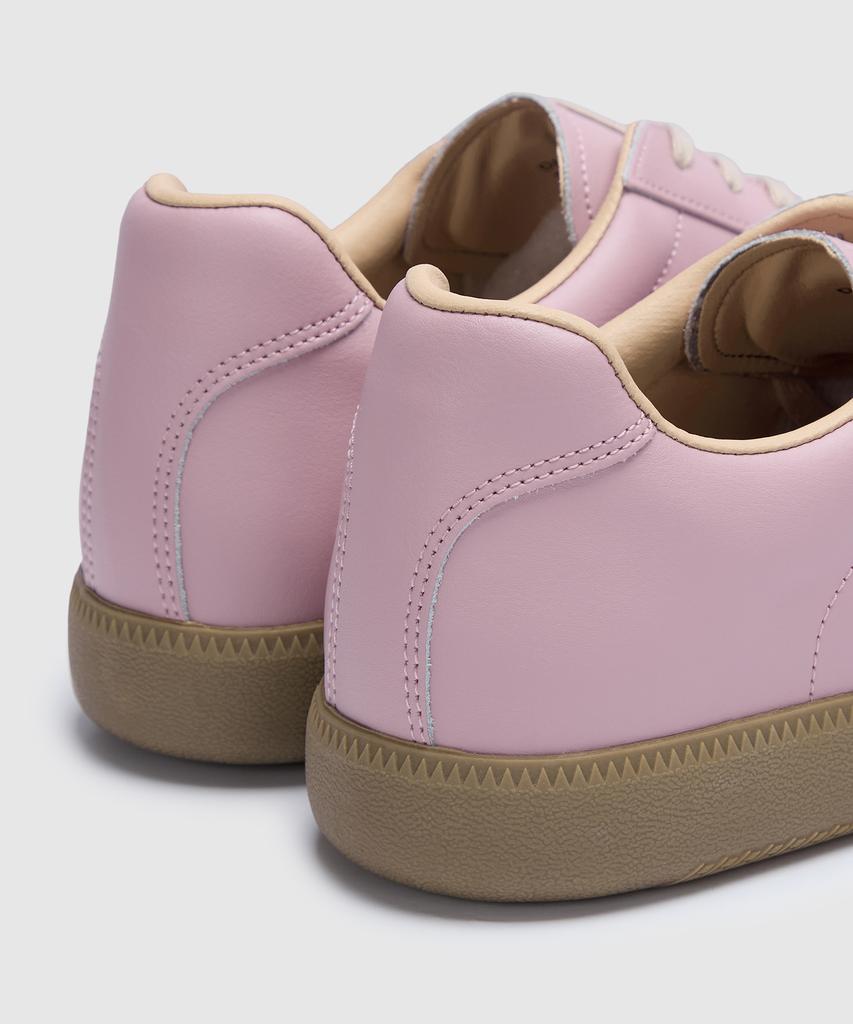 Daonato Deutsche Militär-Sneakers+5cm (Rosa)