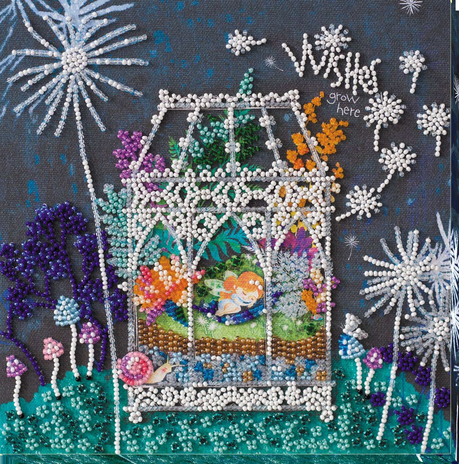 

Набір-міді для вишивки бісером на натуральному художньому полотні Абрис Арт Будиночки Cradle of Dreams 200x200mm