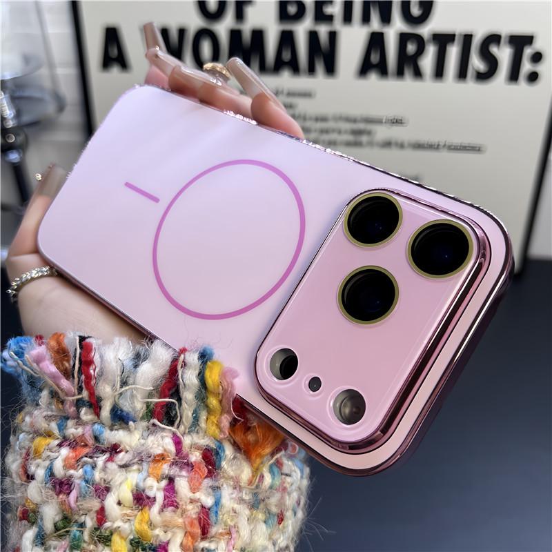 Apple 17 Pro Max Magnetische iPhone 16 Hülle: 15 Farben, Linsenschutz