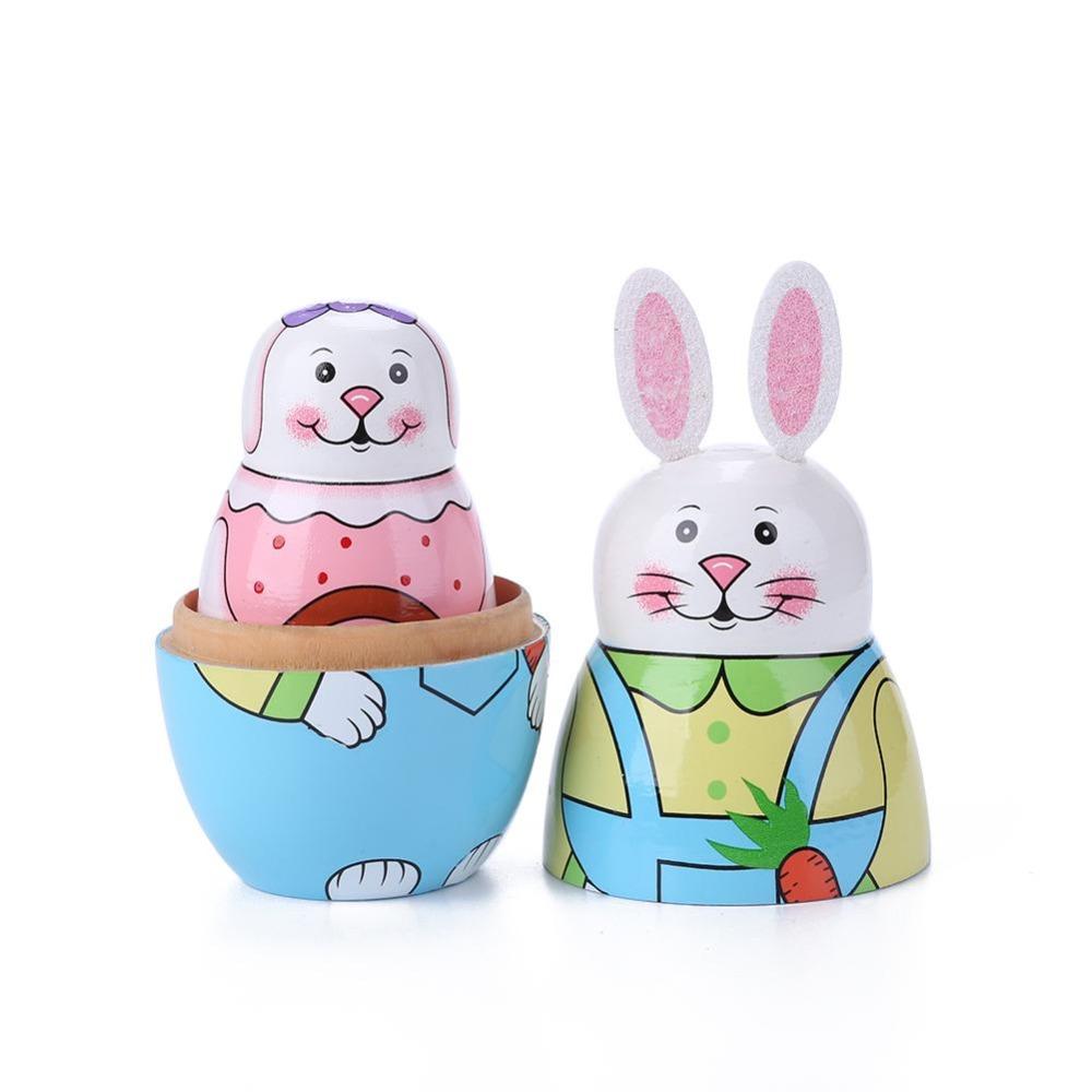 Craft Supplies Dolls Toys Matryoshka Russian Nesting Stacking Dolls Wooden Russian Nesting Doll