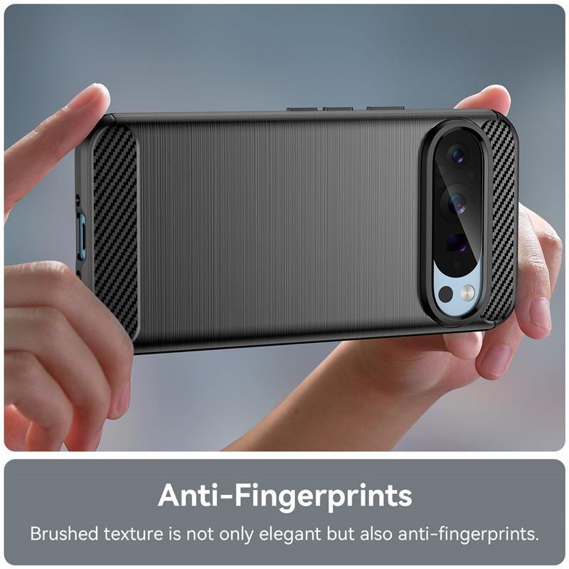 Für Google Pixel 9 Pro Hülle für Google Pixel 9 Pro Hülle Stoßfestes Weiches Silikon Schutz Bumper für Google Pixel 9 Pro