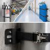 Outdoor Grill Tank Stabilizer Propane Holder, Heavy Duty Steel Wall Mounted Gas Bottle Fixing Bracket, Camping Bracket Adjustable Ratchet Strap