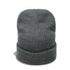 Solid color striped knitted hat women's warm hat autumn and winter outdoor bag head wool hat riding ear protector cold hat men