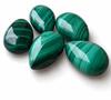 AAA+ Malachite Teardrop Cabochon Natural Gemstone 20x30mm | Green Banded Malachite Loose Stone for Jewelry Making, Statement Jewelry