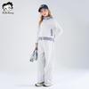 Betty Girls' Stand Collar Knit Sportswear Set