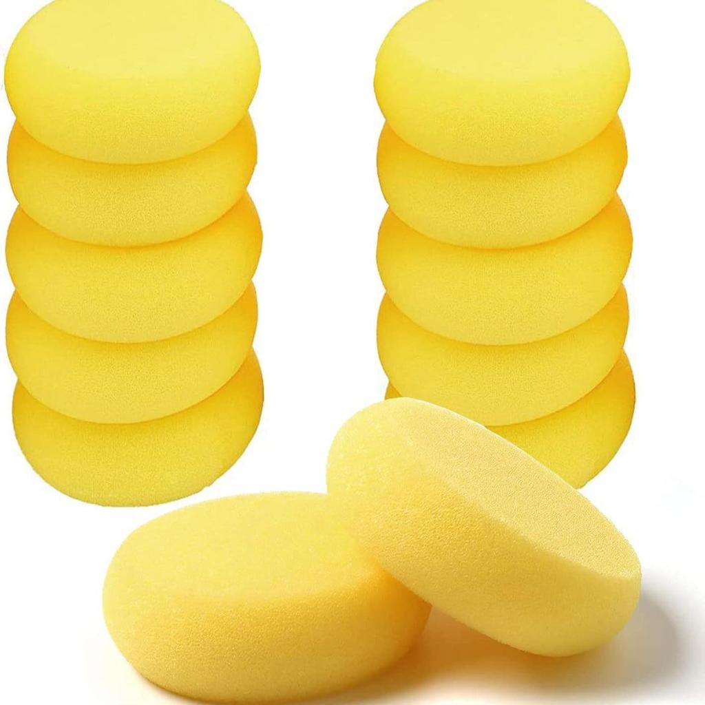 Super Absorbent Round Sponge Brush for DIY Gouache & Watercolor Art