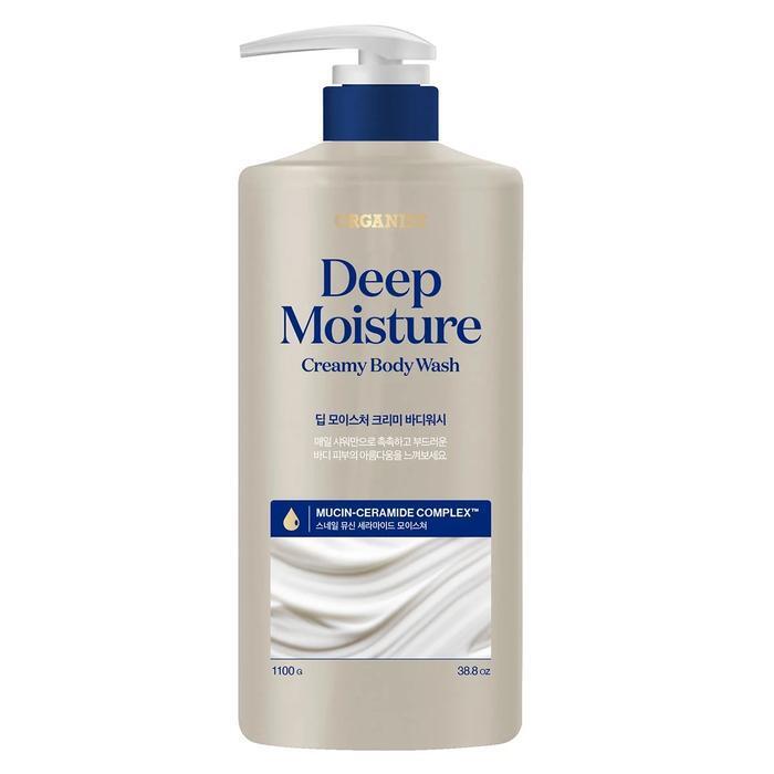 [LG Household & Health Care] ORGANIST Deep Moisture Creamy Body Wash 1100ml (41295002)