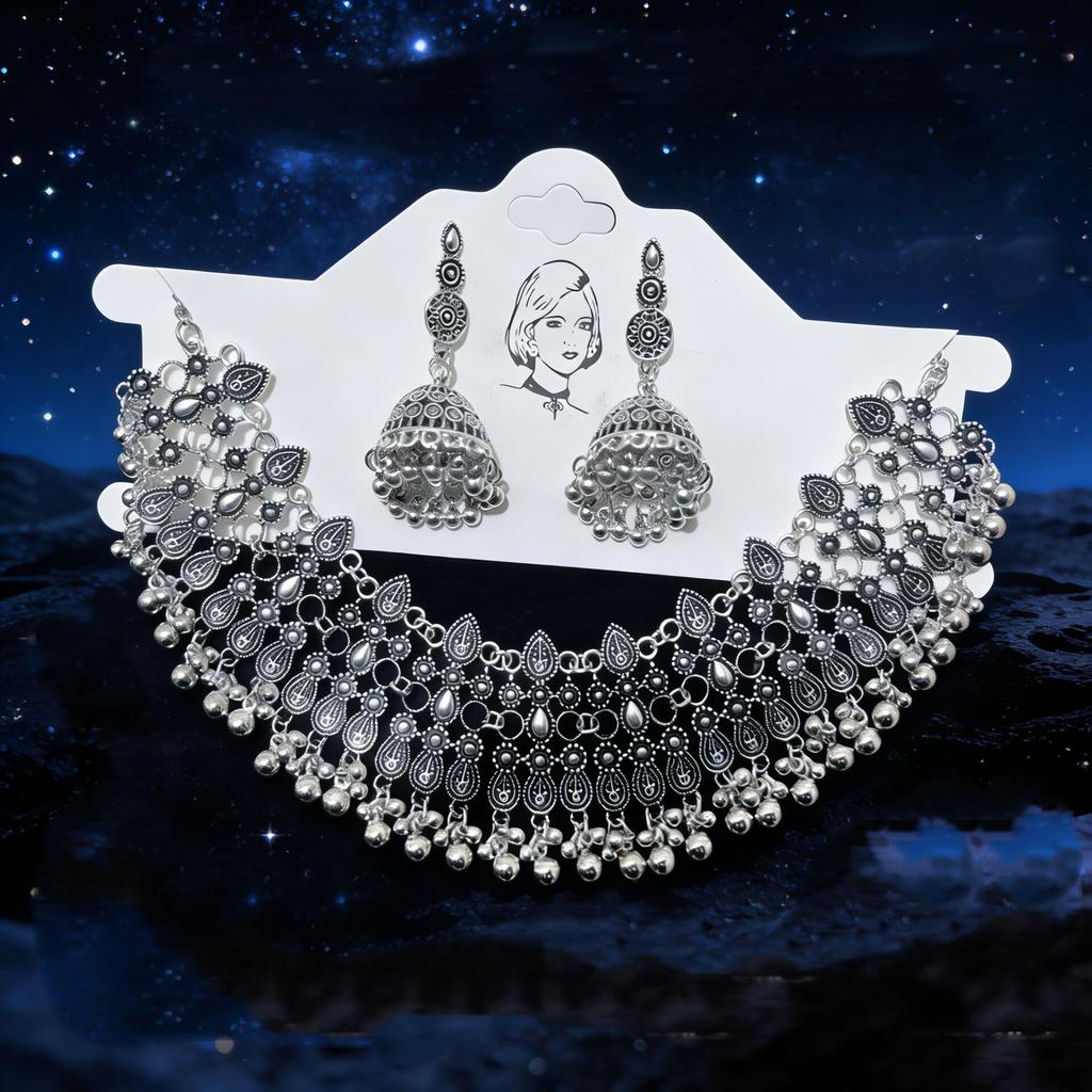 European Retro Bohemian Necklace Set for Women