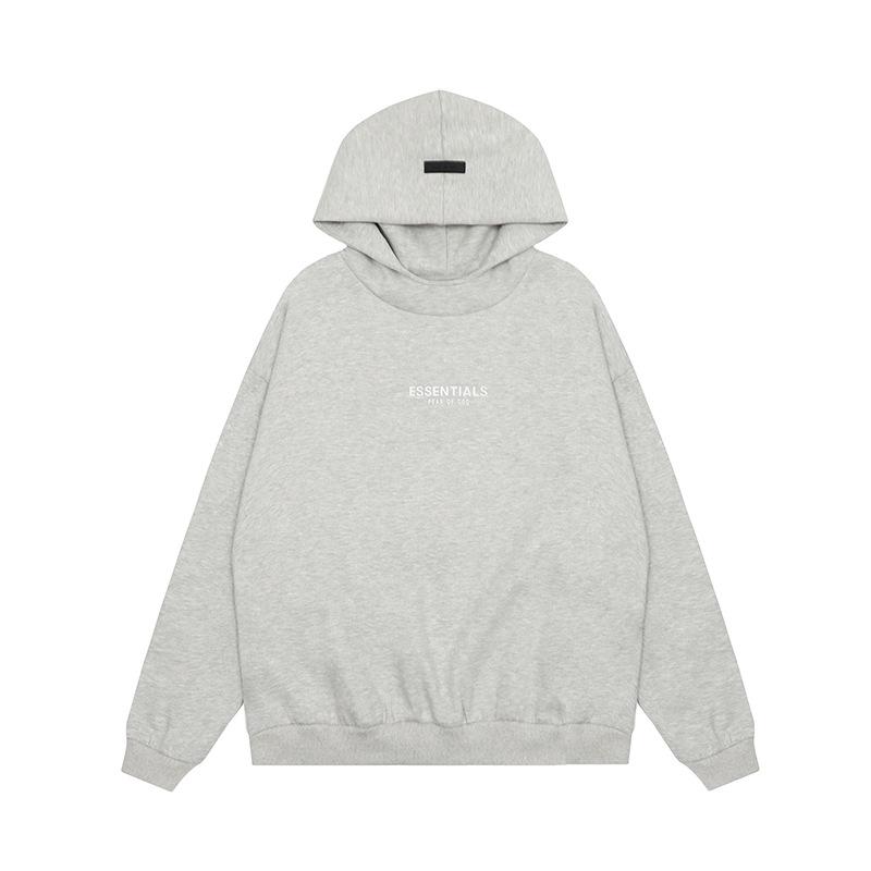 22s Sezóna 8 Essentials Unisex Mikina s kapucňou - Streetwear Voľný strih Fleece