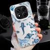 Phone Cover Case for Xiaomi Redmi Note 14 14C 12C 11 Pro 10 A2 A1 Note 13 12 Pro Plus 12 13C Colorful Silver Marine Organisms