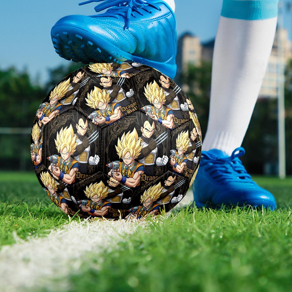 1pc Dragon Ball Z Football Soccer Ball Size 5 Indoor Soccer Ball Fashion Colorful  Backyard Game -Great For Sports Fans Gift HE58