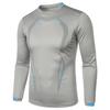 Bottom Shirt Autumn Heavyweight Waffle Long Sleeved Men'S T-Shirt High Neck Casual Pullover Knitted Sweater