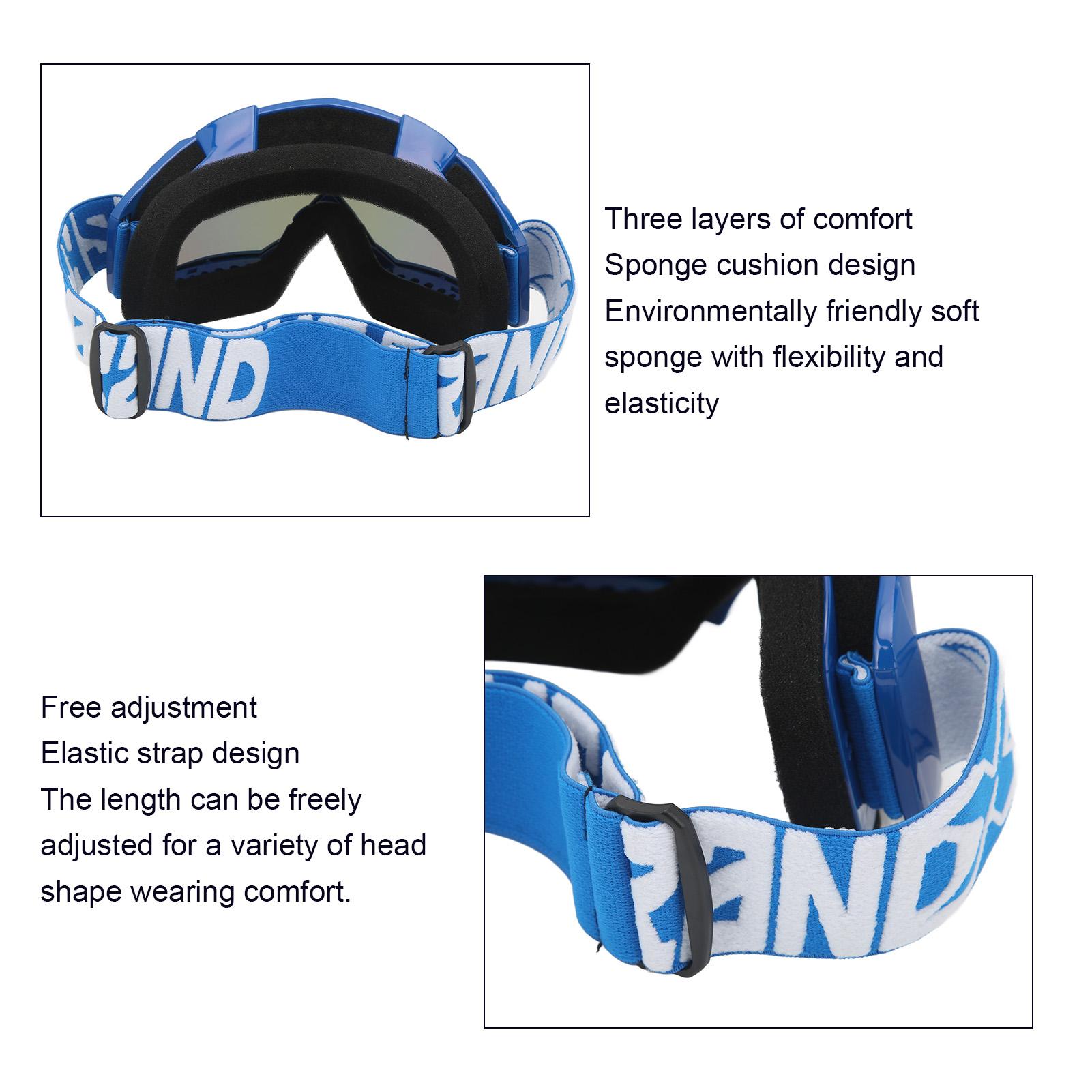 Motocross Dirt Bike Goggles ATV Glasses Riding Off Road Goggles Anti Skid Anti   Anti Wind Sand
