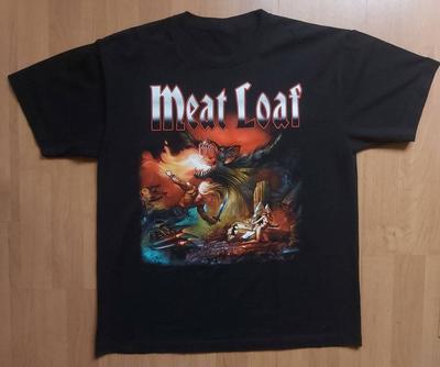 Vtg Meat Loaf Singer For Fans Cotton Black Full Size Unisex Shirt SE107 Unisex T-Shirt