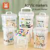 Acrylic Marker Set - 120 Colors, Opaque & Washable, Ideal for Primary & Secondary Students' Art Projects