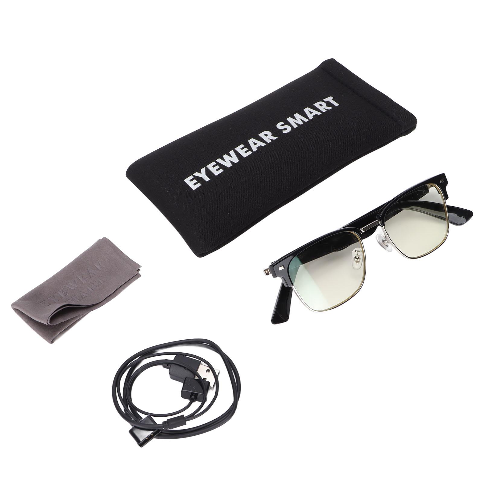 

BT o Smart Glasses Open Ear o Waterproof Rechargeable Anti Blue Light Smart Glasses