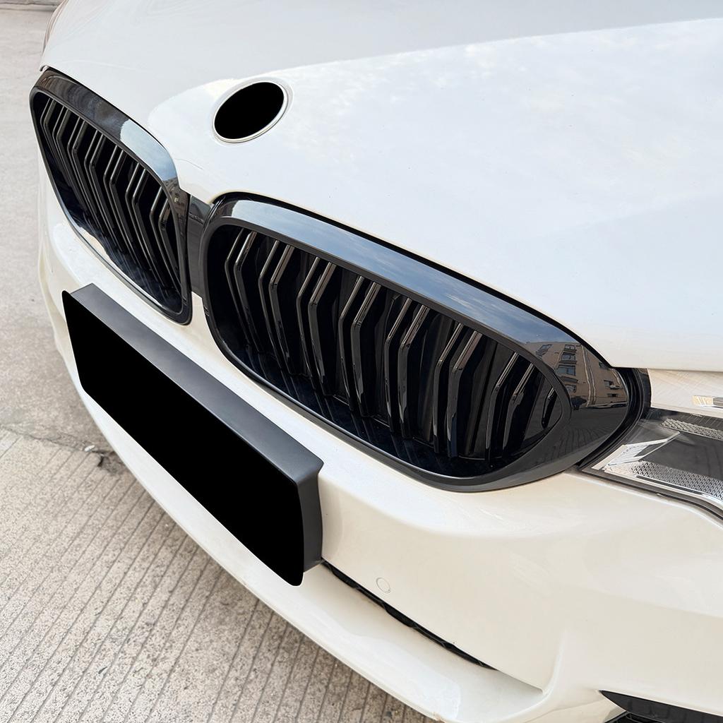For BMW 5 Series G30 G31 2017 -2020 Car Horizontal bar and parallel bar M5 grille exterior decoration modification accessories