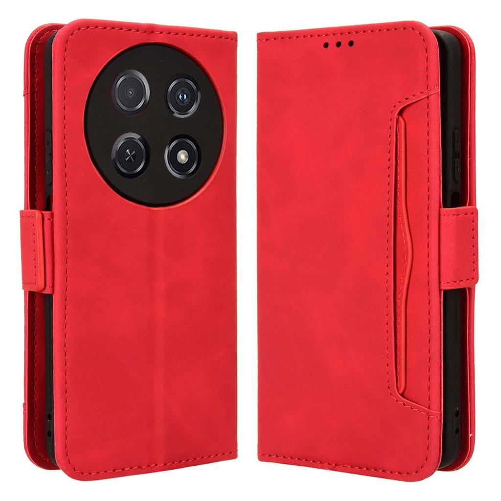 For Huawei Nova 13i 4G/nova 12i 4G/Enjoy 70 Pro Case PU Leather Stand Function Multiple Card Slots Phone Cover