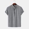 HNXC Women's Fashion Short Sleeve POLO Neck Casual Blouses & Shirts Classic Exquisite