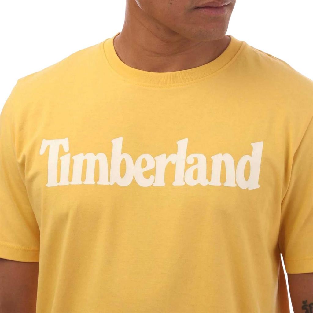 Timberland Mens Northwood Wordmark Cotton Crew Neck T-Shirt