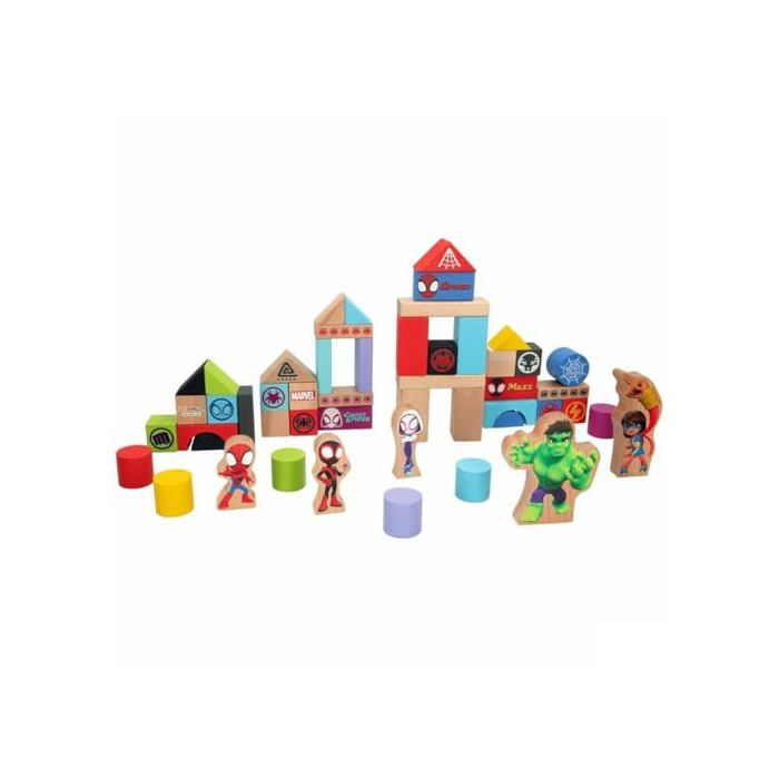 Playset de figurines - 50 pièces - 4 unités - 8x9,5x1,5 cm - Unisexe - Compact