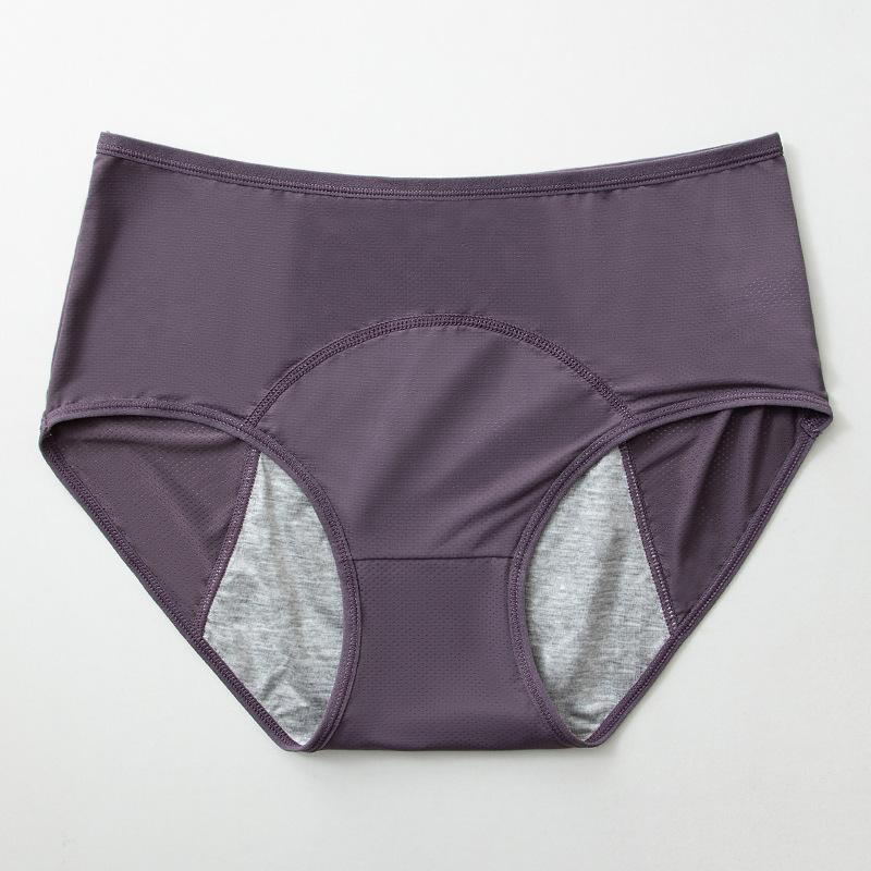 Women's Summer Thin New Ice Silk Period Leak Proof Physiological Underwear