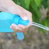 500ML Sports Soft Water Bottle Leakproof Safe No Odor Food Grade Thick Foldable Portable Mountaineering Cycling Camping Traveling Water Bottle