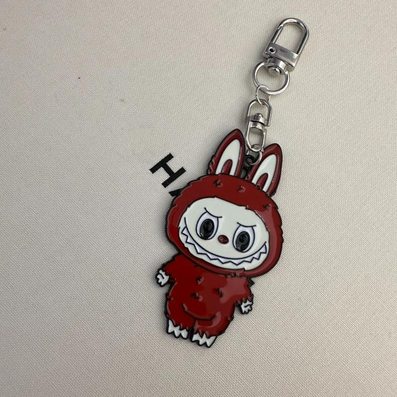 Cartoon Doll Keychain Girls Backpack Pendant Decoration Car Keyring Gift
