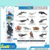 Marine Dieren PVC Model Organizer Set Met Walvis Pinguïn Haai Voor Huisdecoratie En Verzamelen