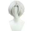 LAOBAO Cosplay Wig Kurokawa Izana Wig Heat Bob Silver Costume Accessory for Fancy School Cosplay Wig - - Resistant, Style, - Parties, Halloween,