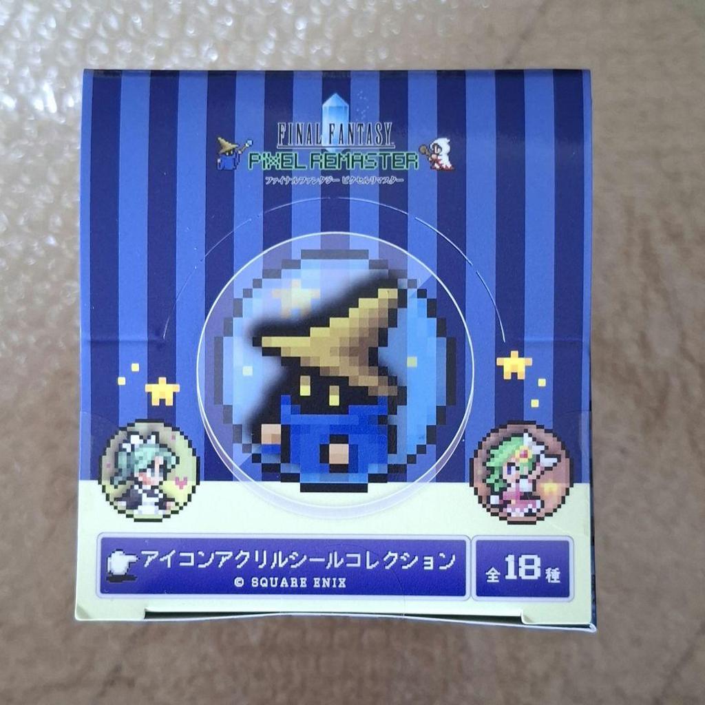 Used Final Fantasy Pixel Remaster Icon Acrylic Seal Collection