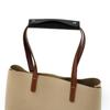 Soft Leather Handbag Handle Wrapped Luggage Luggage Grip Protector Shoulder Bag With Anti-Scuff Padded Lid Bag Accessories