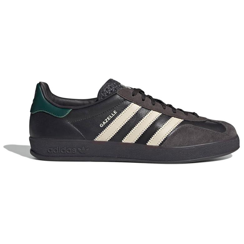 Adidas Originals Gazelle Comfortable Versatile Breathable Low-Top Sneakers Unisex Sneakers Black Brown IH0374