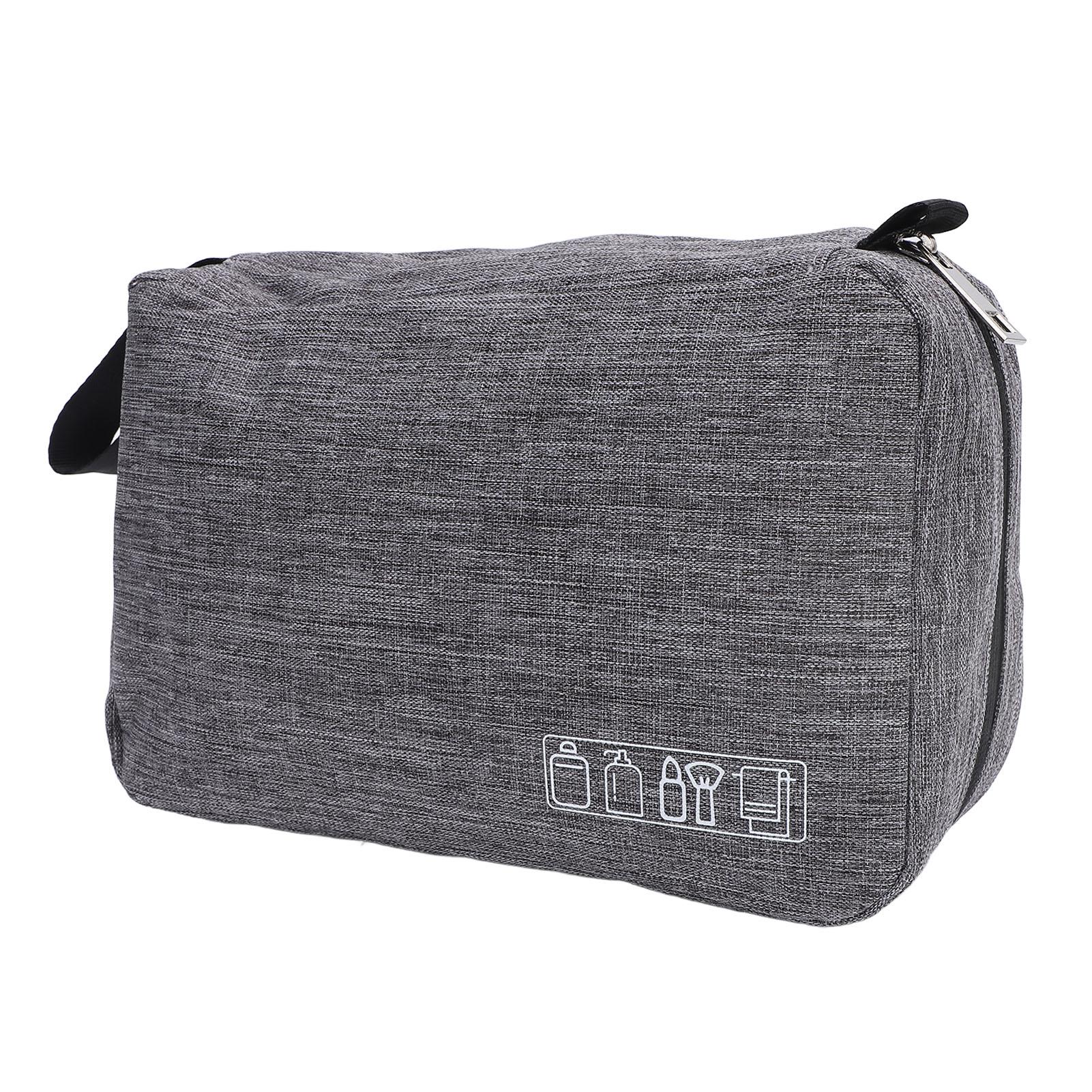 

Дорожная подвесная косметичка водостойкая металлическая молния сетчатый карман сумка для макияжа дорожный органайзер