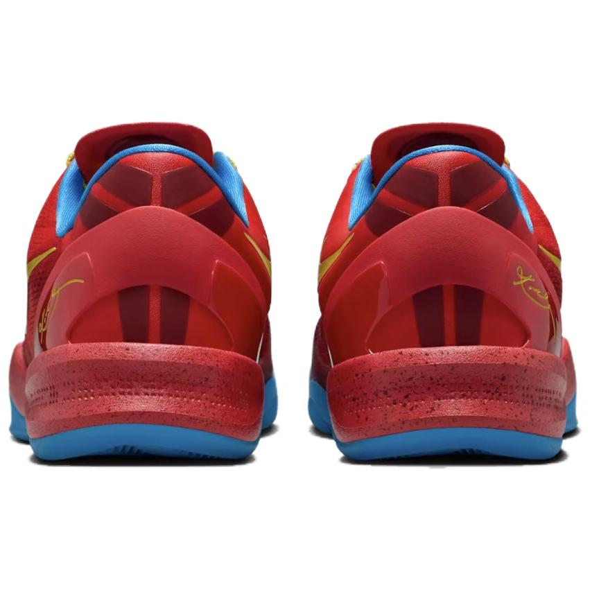 Nike Kobe 8 Rebound Grip Low top Basketball Shoes Unisex Red IM0594-600
